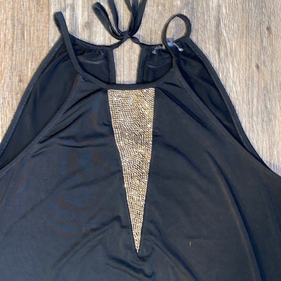 Express size medium ladies embellished sleeveless top - Picture 5 of 7